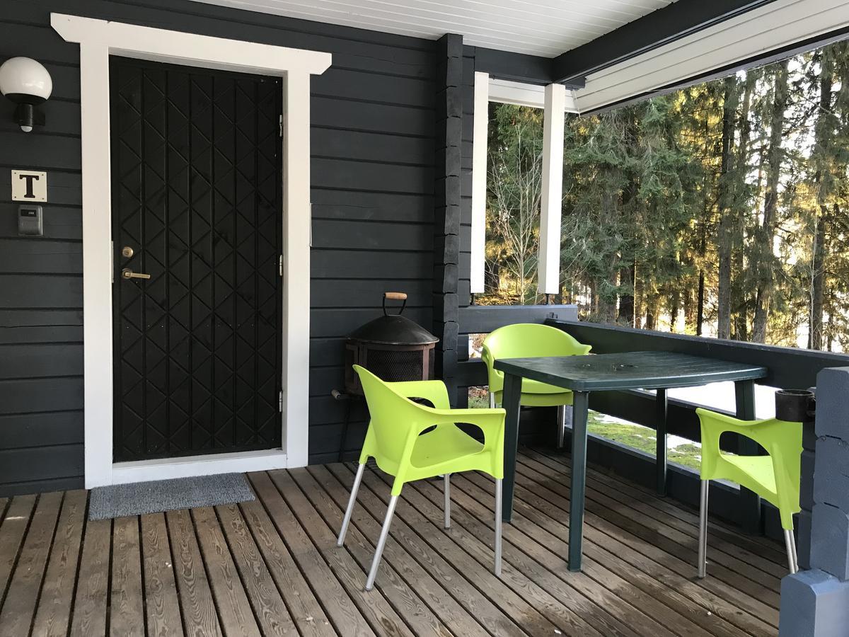 Tervakosken Tervaniemi Hirsimokki & Oma Sauna Tervakoski Exterior foto